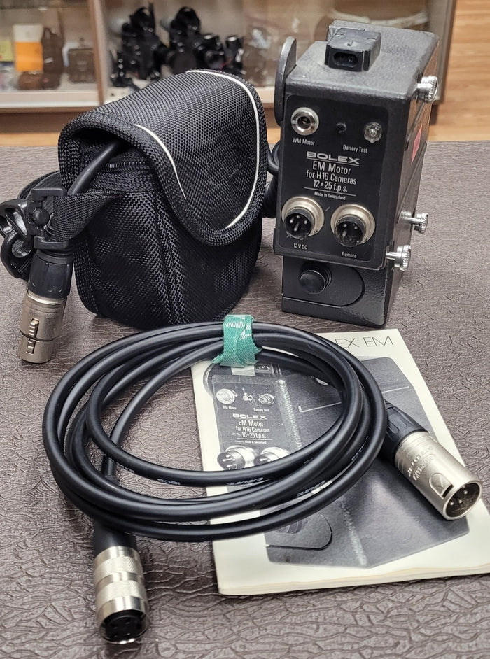Bolex EM Motor Power Cable 4-Pin Female Tuchel - 4-Pin XLR Male