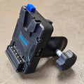 Bolex FXLION NANO V-Lock Adapter with D-Tap 12 volts regulated S# NANOL04