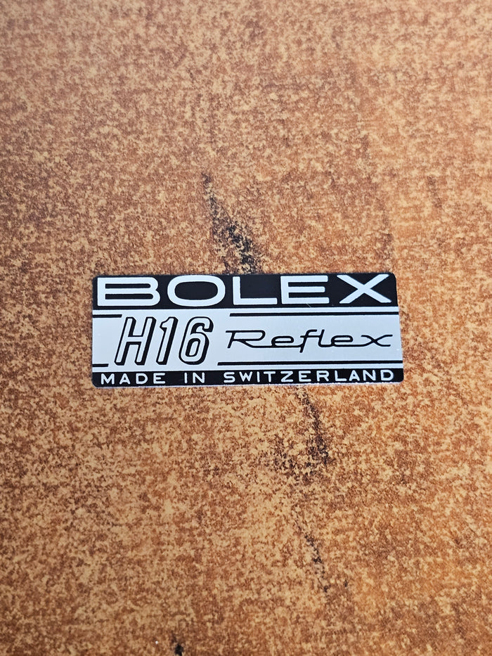 Bolex H16 Reflex Logo Plate BA 170H