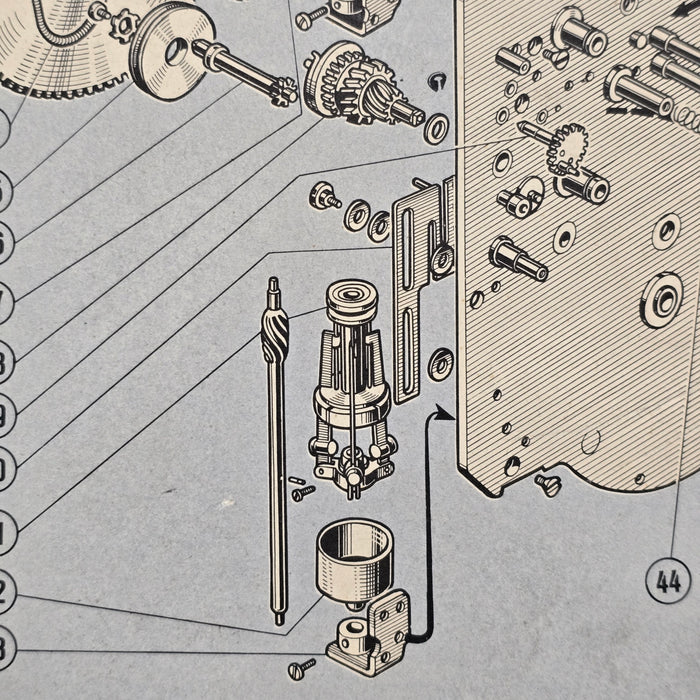 Bolex Rack Gear for Speed Governor