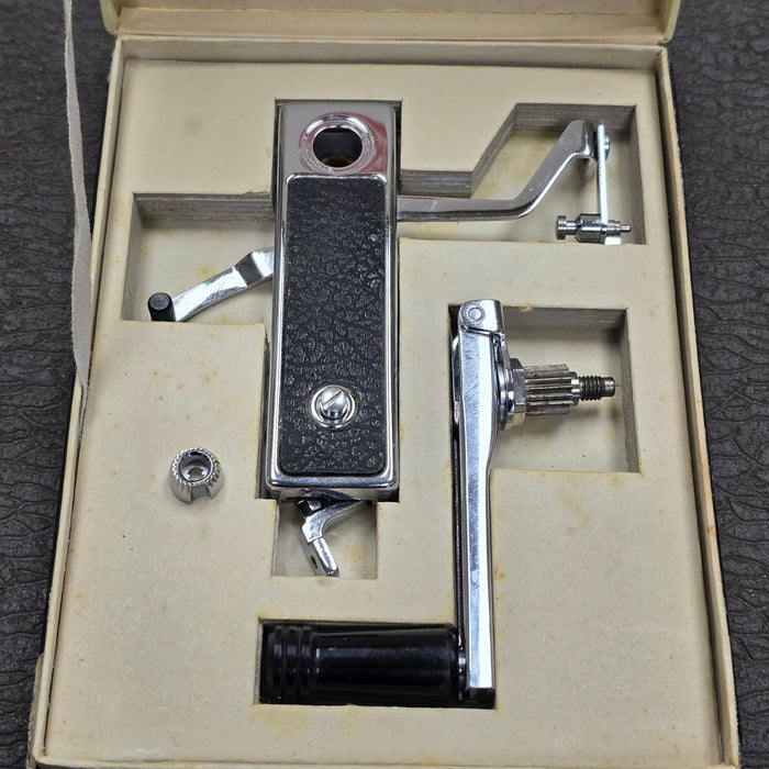 Bolex Rex-O-Fader with Winding Crank Long Knob