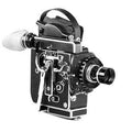 Bolex SBM 16mm Camera 3 Lens Package