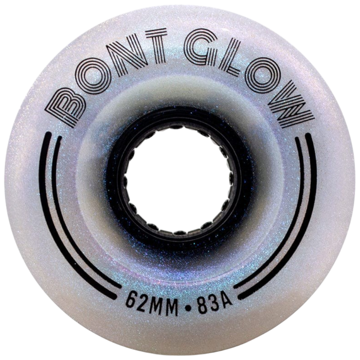 Bont - Angelic Aqua Glow Outdoor Light Up LED Wheels (4 Pack)