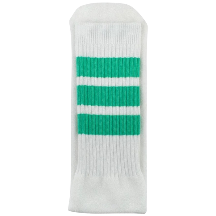 Bont - Misty Teal Triple Stripe Knee High Tube Socks - Sold In Pairs