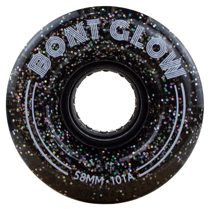 Bont - Obsidian Glow Indoor Light Up LED Wheels (4 Pack)