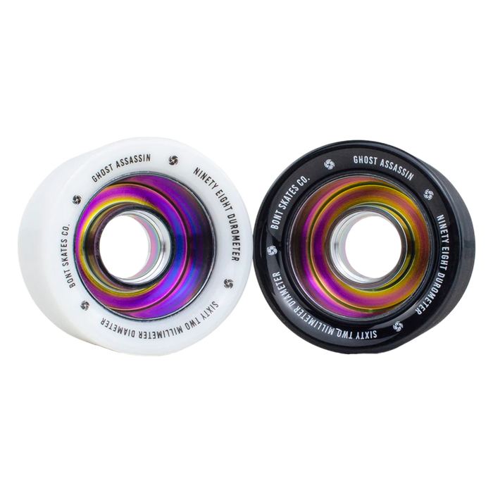 Bont - White Ghost Assassin 62mm Indoor Wheels (4 Pack)