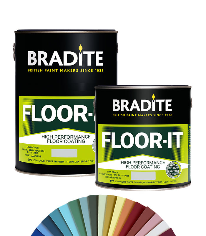 Bradite Floor-It DP9 Paint - Tinted Colour Match