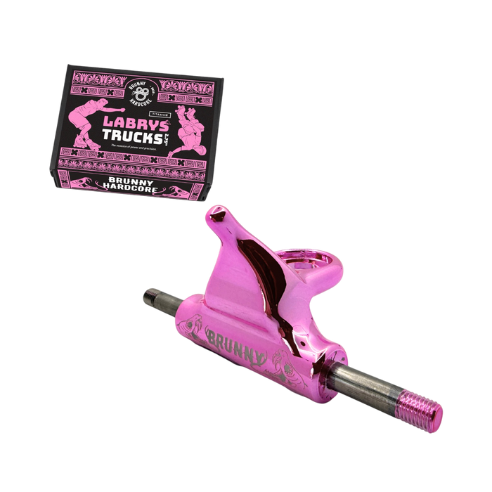 Brunny - *Limited Edition* Pink Labrys Titanium Grind Trucks (Set Of 4)