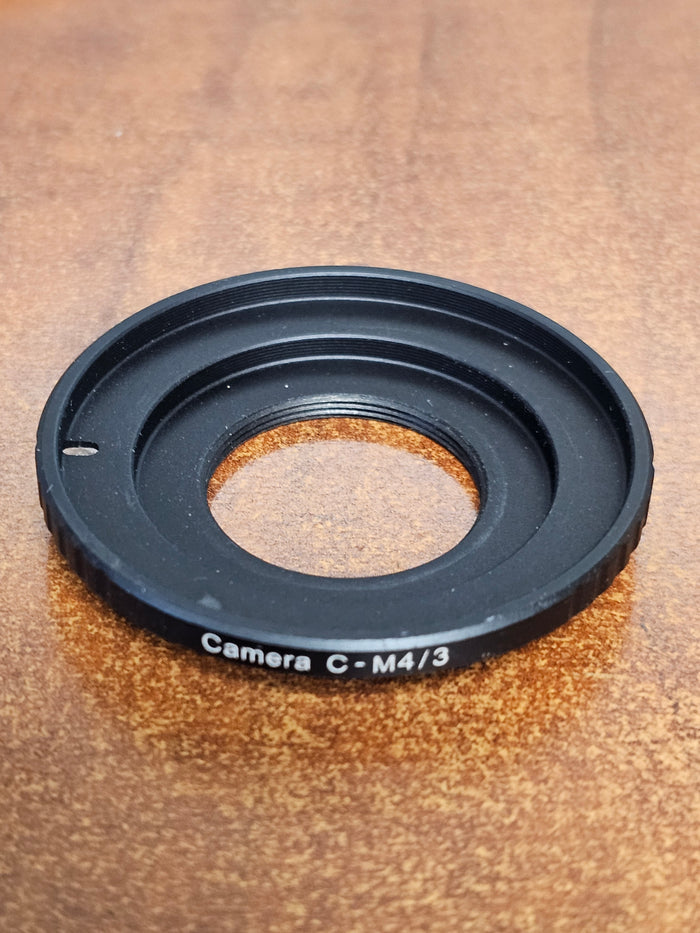 C-Mount to MFT Micro 4/3 Mount Adapter