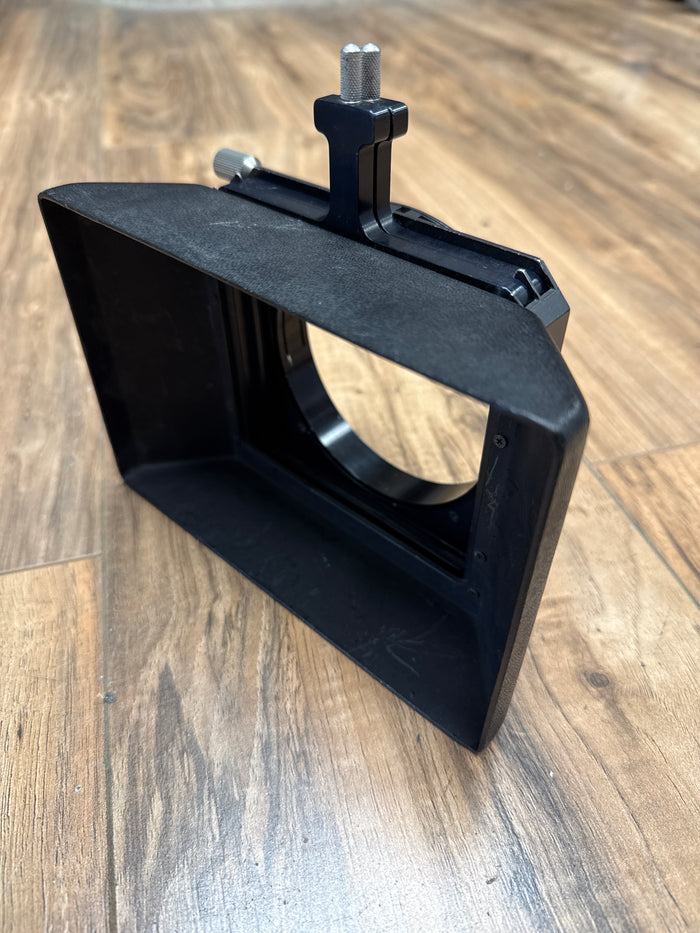 Canon 4x4 2 stage clip on matte-box 95mm diameter (for Canon S16 Zooms)