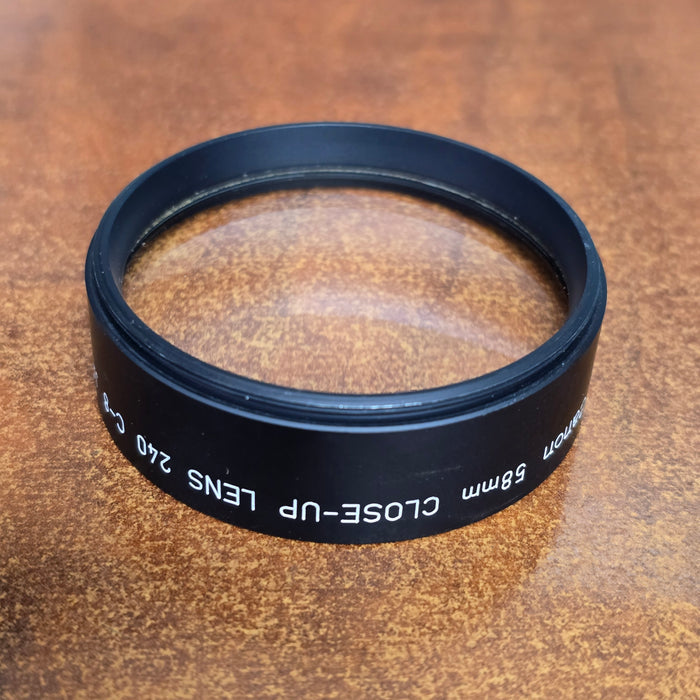 Canon 58mm Close Up Lens 240 C-8 for Canon Cameras
