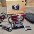 Canon Powershot A2500 (RED)- Digital Camera - Point & Shoot w/Case & Batteries