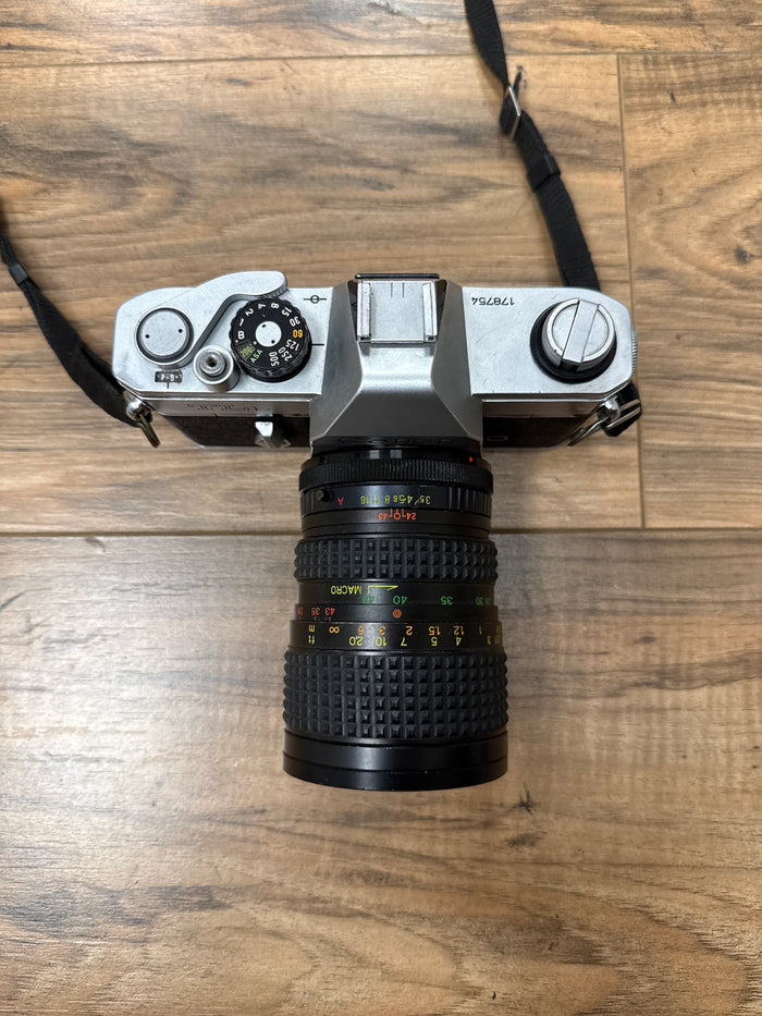 Canon TLb S#178754 w/ Sun MC 24-43mm Macro f/3.5-4.5 s#20014