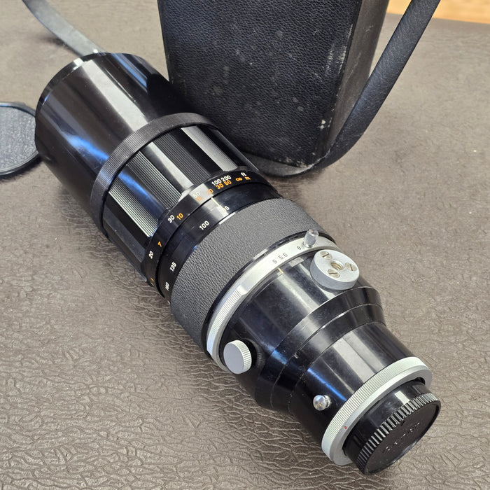 Canon Zoom Lens FL 85-300mm F5 Zoom Lens With Case S# 12381