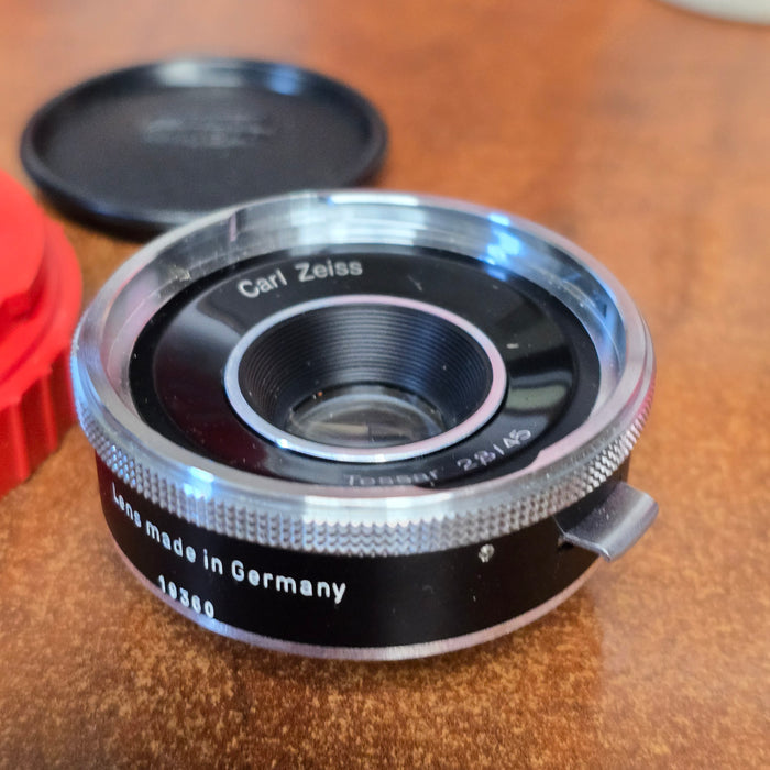 Carl Zeiss Tessar 45mm f/2.8 Lens Contaflex 126 Mount S# 19360