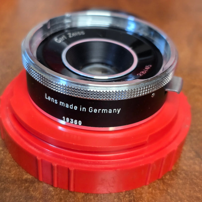Carl Zeiss Tessar 45mm f/2.8 Lens Contaflex 126 Mount S# 19360