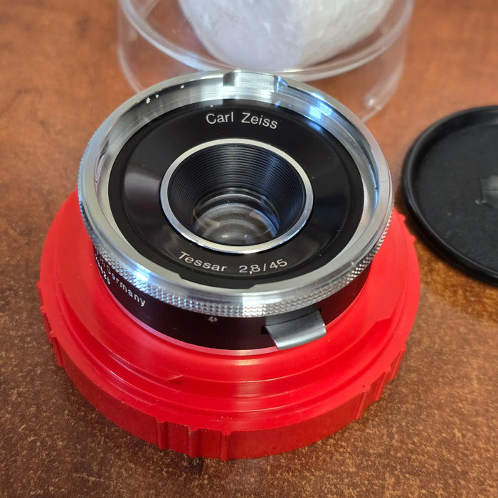 Carl Zeiss Tessar 45mm f/2.8 Lens Contaflex 126 Mount S# 28426