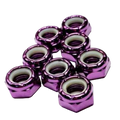 Chaya - Purple Bling T'ing 8mm Axle Nuts (8 Pack)