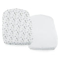 Chicco Bedding Chicco Baby Hug Fitted Crib Sheets 2 Pack - Grey Sheep
