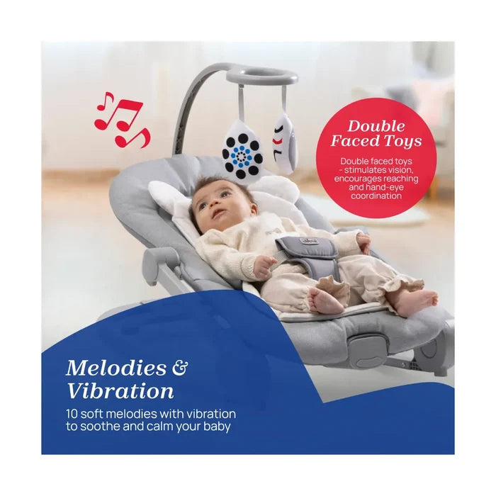 Chicco Rocker Chicco Mia Rocker (with vib/sounds) - Fossil