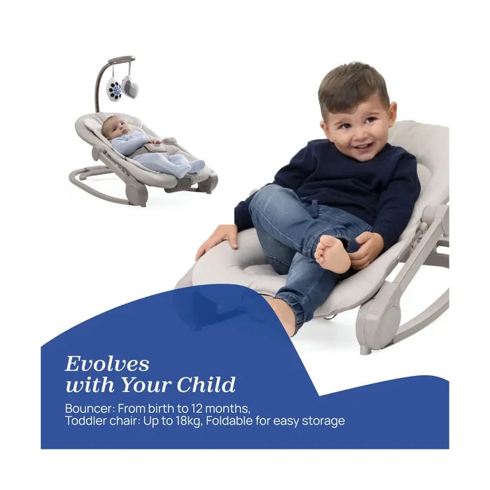 Chicco Rocker Chicco Mia Rocker (with vib/sounds) - Fossil