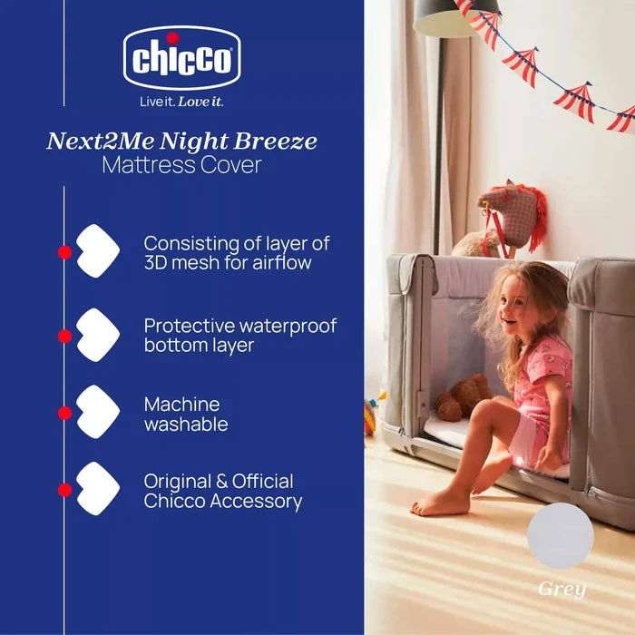 Chicco Bedding Chicco Next2Me Forever Night Breeze Mattress Cover
