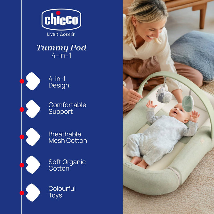 Chicco Sleeping Bags Chicco Tummy Pod 4-in-1 - Olive
