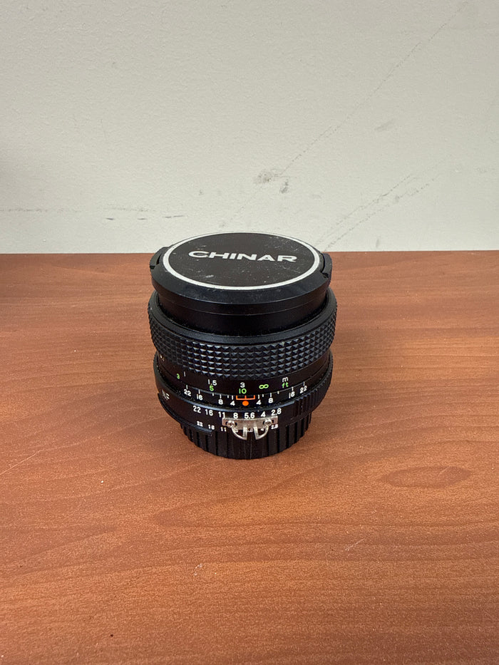 Chinar M.C. 1:2.8 f=28mm lens (used)