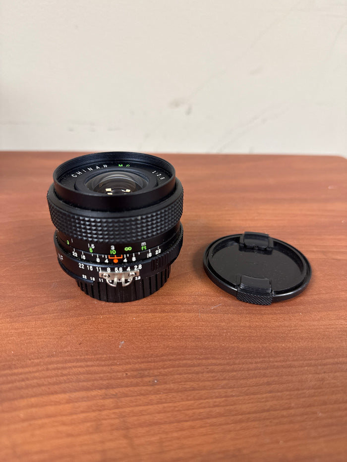 Chinar M.C. 1:2.8 f=28mm lens (used)