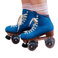 Chuffed  - Classic Blue Suede Wanderer - Roller Skate Sets