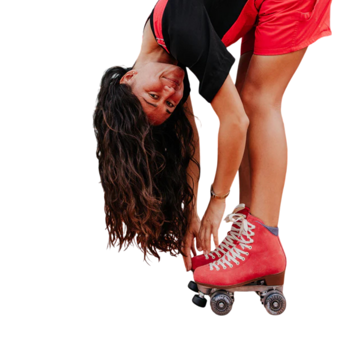 Chuffed  - Watermelon Suede Wanderer - Roller Skate Sets