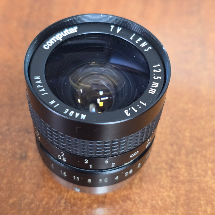 Computar 12.5mm T1.3 C-Mount TV Lens  S# 140459
