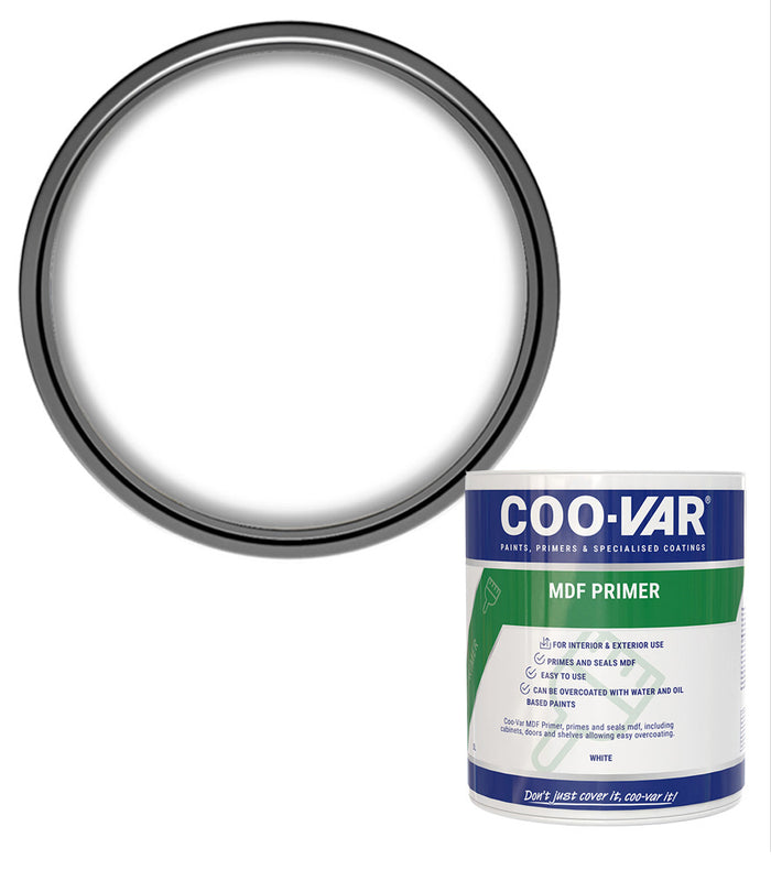 CooVar MDF Water Based Primer - 500ml