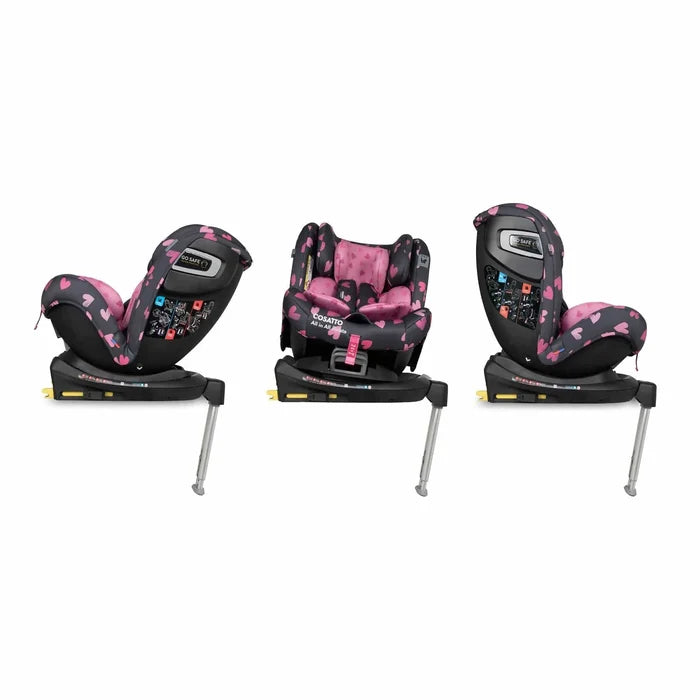 Cosatto Car Seat Cosatto All in All 360 Rotate Car Seat - Charcoal Lighthearted