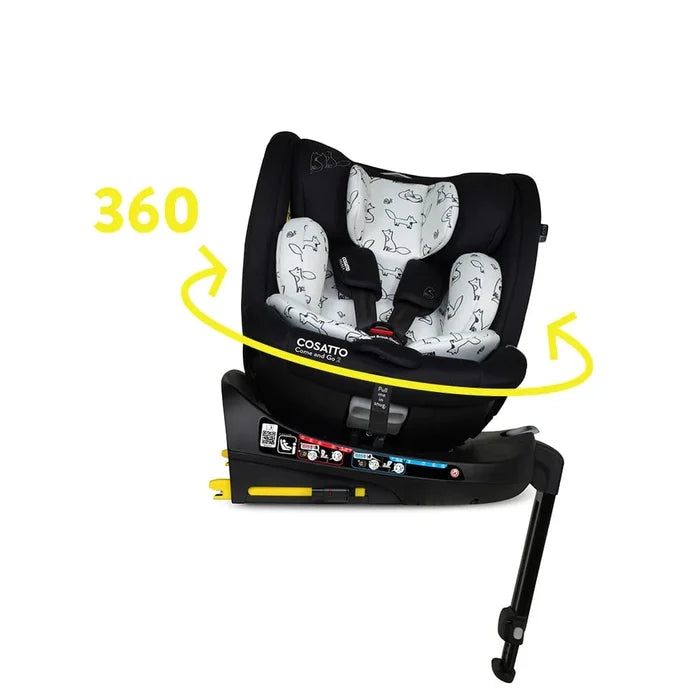 Cosatto Car Seat Cosatto Come & Go 2 i-Size 360 Car Seat - Foxed