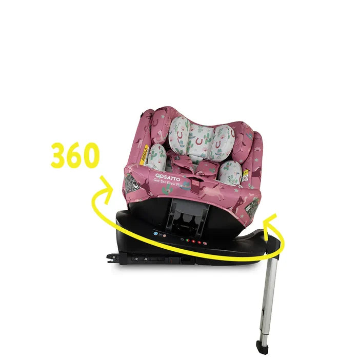 Cosatto Car Seat Cosatto Get Set Grow Plus i-Size 360 - Pony Party