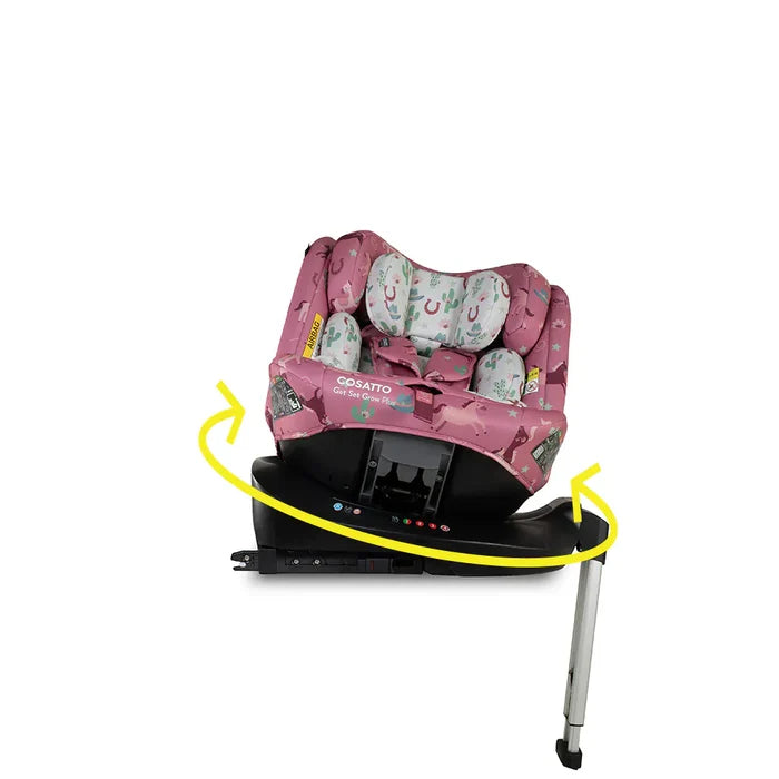 Cosatto Car Seat Cosatto Get Set Grow Plus i-Size 360 - Pony Party