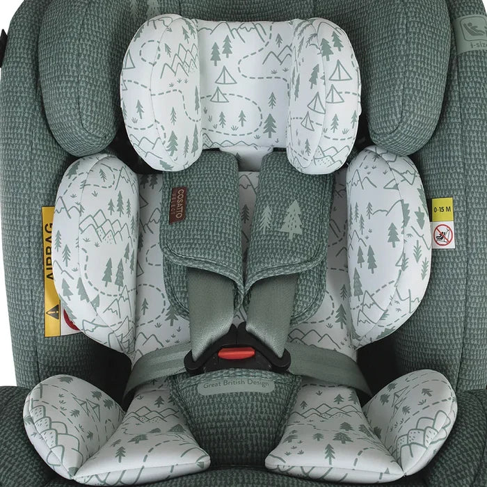 Cosatto Car Seat Cosatto Get Set Grow Plus i-Size 360 Car Seat - Tiny Treetops