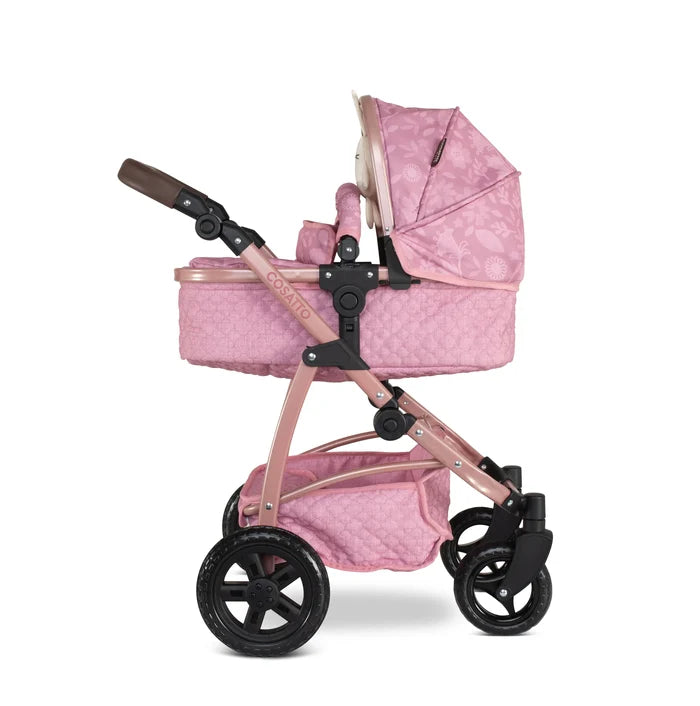 Cosatto Dolls Prams Cosatto Wow 3-in-1 Dolls Pram Travel System - Camille