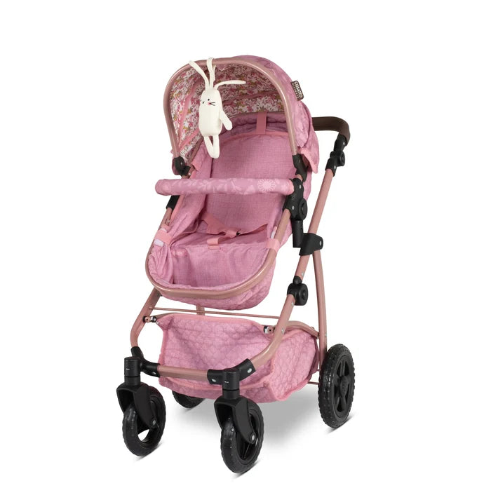 Cosatto Dolls Prams Cosatto Wow 3-in-1 Dolls Pram Travel System - Camille