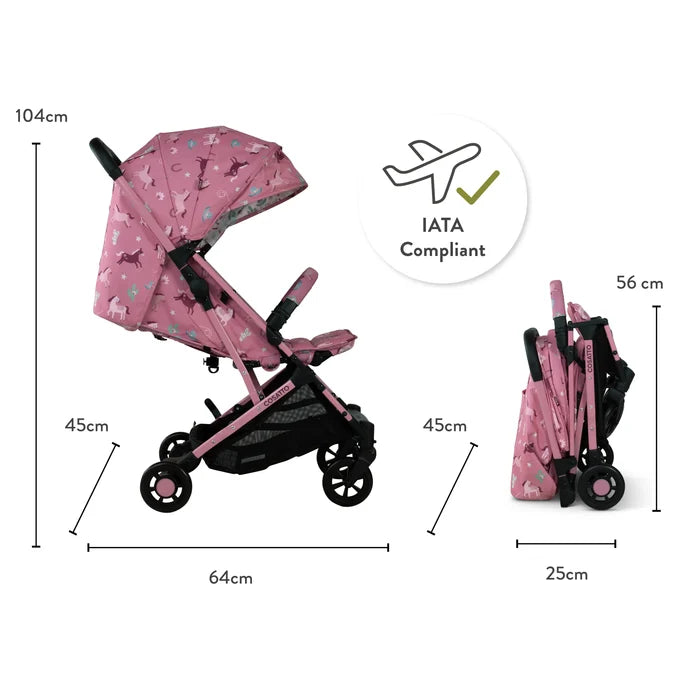 Cosatto Compact Strollers Cosatto Yo! Stroller - Pony Party