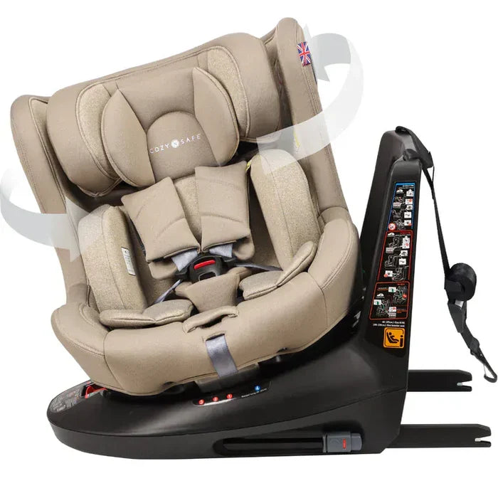 Cozy N Safe Car Seat Cozy N Safe Comet+ i-Size 360 Car Seat - Ecru