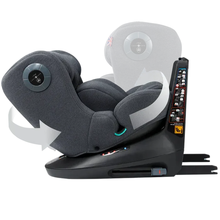 Cozy N Safe Car Seat Cozy N Safe  Comet+ i-Size 360 Car Seat - Slate