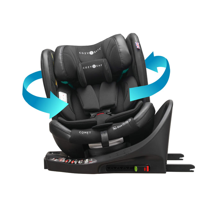 Cozy N Safe Car Seats Cozy N Safe Comet i-Size Car Seat - Onyx