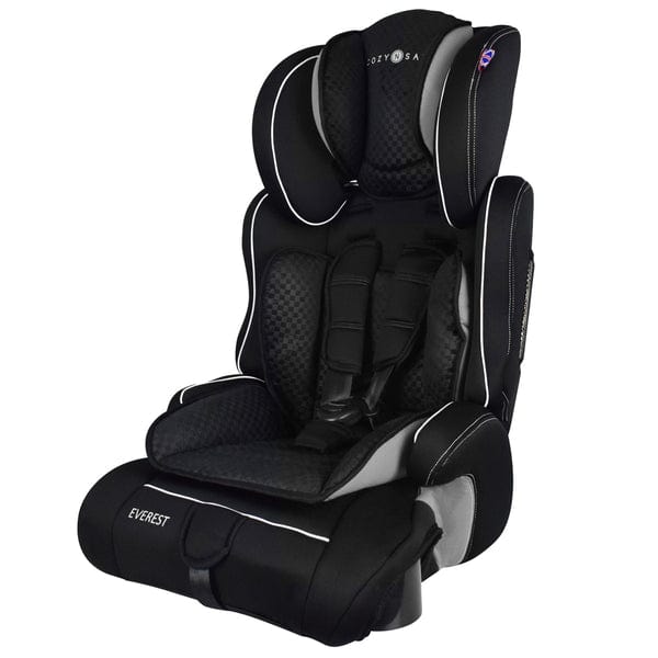 Cozy N Safe CAR SEATS Cozy N Safe Everest Group 1/2/3 Child Car Seat - Black/Grey