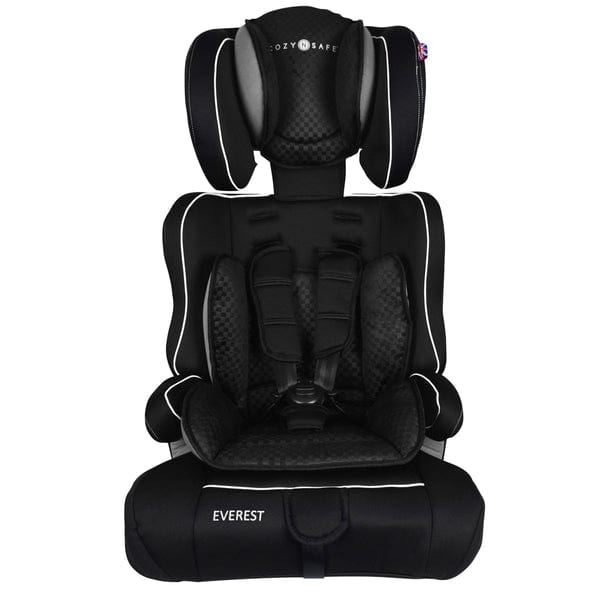 Cozy N Safe CAR SEATS Cozy N Safe Everest Group 1/2/3 Child Car Seat - Black/Grey
