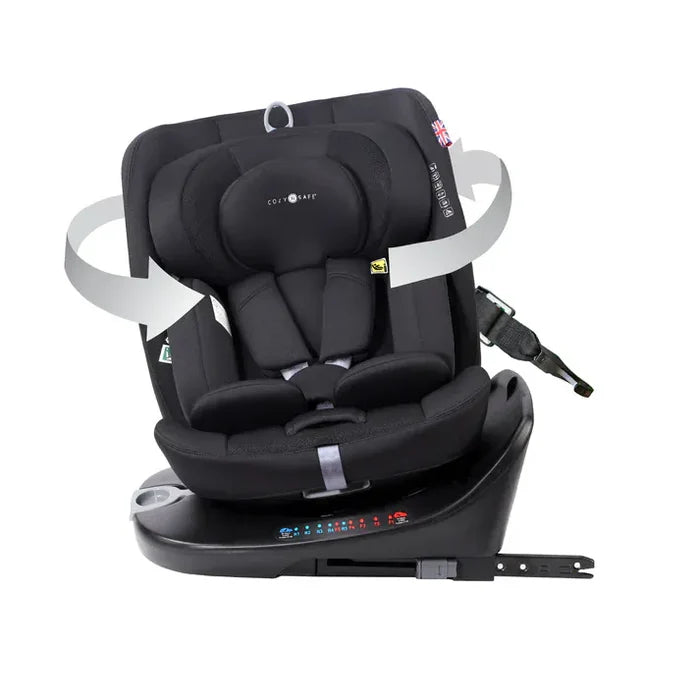 Cozy N Safe Car Seats Cozy N Safe Galaxy i-Size 360 Car Seat - Jet