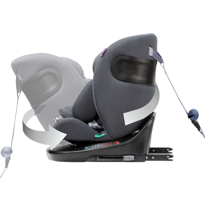 Cozy N Safe Car Seats Cozy N Safe Galaxy i-Size 360 Car Seat - Slate