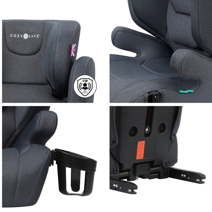 Cozy N Safe Car Seat Cozy N Safe Hood i-Size Car Seat - Slate