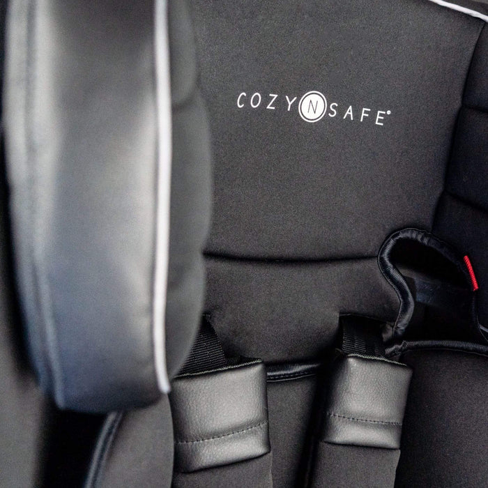 Cozy N Safe CAR SEATS Cozy N Safe Hudson Group 1/2/3 Child Car Seat (25kg Harness) - Black